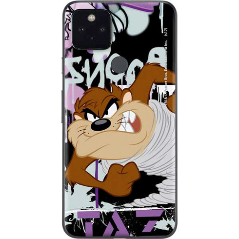 Looney Tunes Splatter Paint Tasmanian Devil Google Pixel 5a Skin